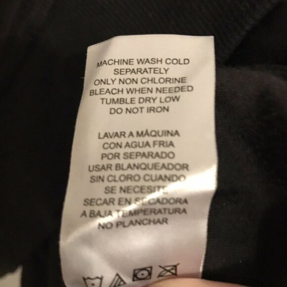 Champion Elite Velour Hoodie Sweatshirt Medium Black Navy Blue Color blo… - Picture 8 of 8